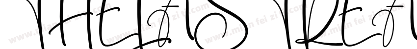 THELASTREAVEROCK Regular字体转换